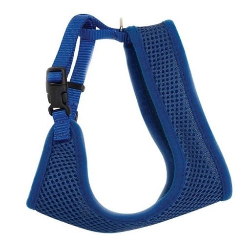 Coastal Coastal Comfort Soft Adjustable Mesh Cat Harness Blue