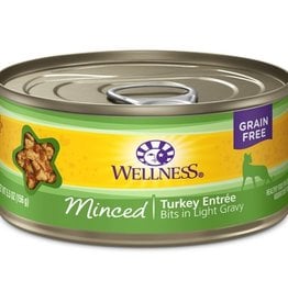 Wellness Wellness Cat Can Minced Turkey Entree 5.5oz