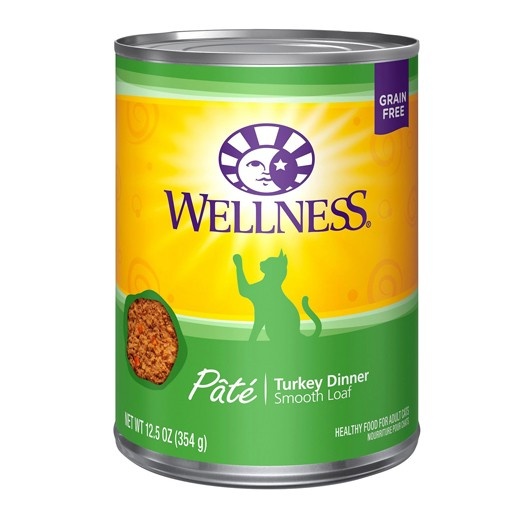 Wellness Wellness Cat Can Turkey 12.5oz