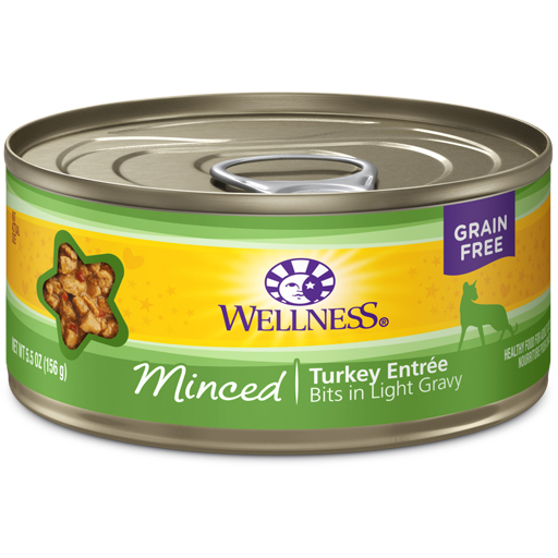 Wellness Wellness Cat Can Minced Turkey Entree 5.5oz