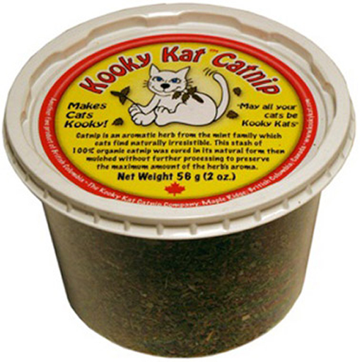 Kooky Kat Catnip Company Kooky Kat Catnip Leaf & Flower Tub 56g