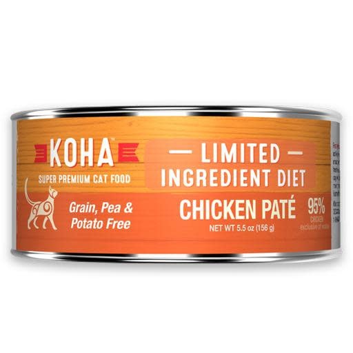 Koha Koha Cat Can 96% Chicken Pate 5.5oz