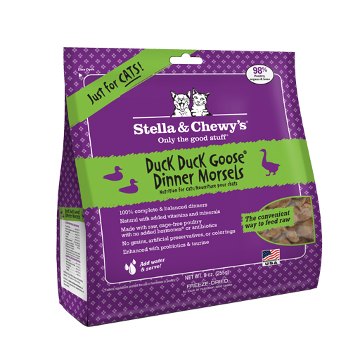 Stella & Chewy's Stella & Chewy's Freeze Dried Cat Duck, Duck, Goose Dinner 8oz