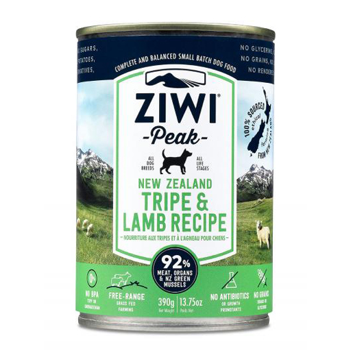 ZiwiPeak ZiwiPeak Daily Cuisine Dog Can Tripe & Lamb 390g