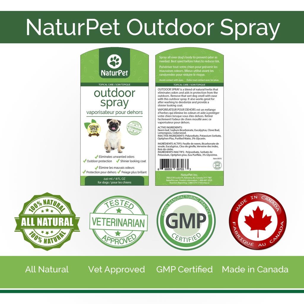 NaturPet NaturPet Outdoor Spray 240ml