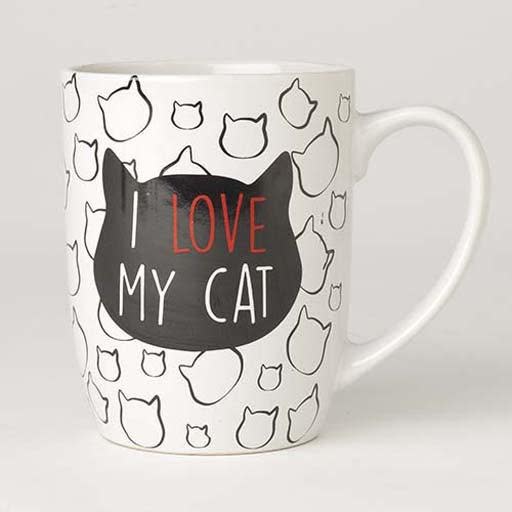 Petrageous Petrageous I Love My Cat Mug 24oz