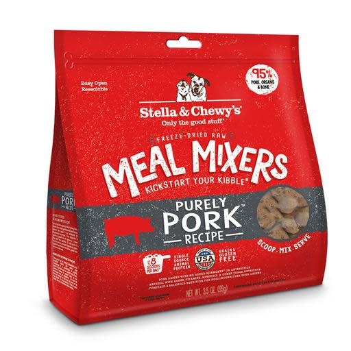 Stella & Chewy's Stella & Chewy's Freeze Dried Meal Mixers Purely Pork 3.5oz