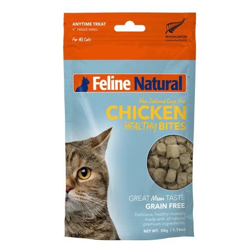 K9 Natural K9 Feline Natural Freeze Dried Healthy Natural Chicken Bites 50g
