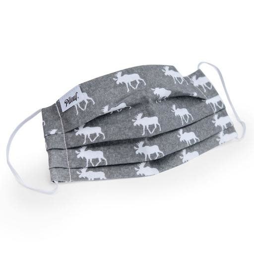 Pilouf Pilouf Protective Reusable Mask Grey Moose L