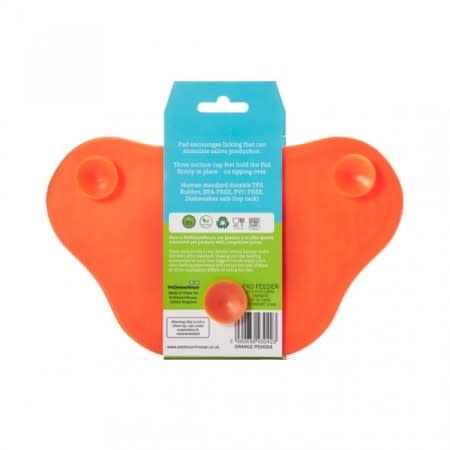 Napperon de léchage Paw, Pet Dream House, orange