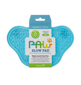 Pet Dream House Paw Lick Pad Blue