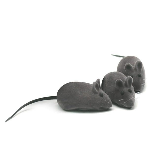 Wonpet, Jouet souris grise couineuse, 2 po