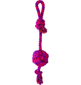 Knotty Nice Knotty Loop & Knotted Tail Pink/Purple 25"