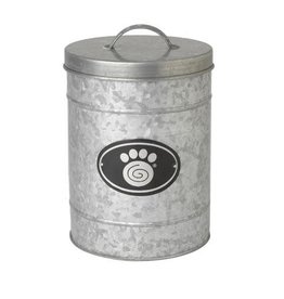 Petrageous Galvanized Treat Jar Small