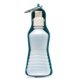 Messy Mutts Plastic Water Dispenser Blue 283ml