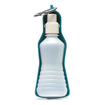 Messy Mutts Plastic Water Dispenser Blue 283ml