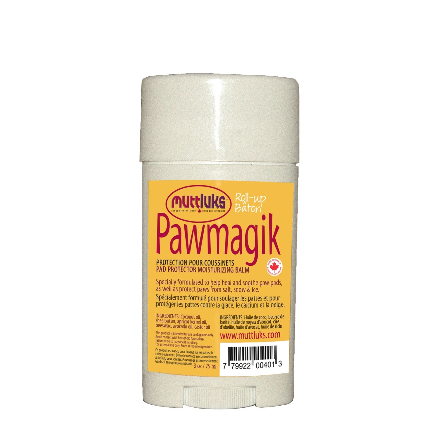 Muttluks Muttluks Pawmagik Paw Moisturizing Balm Roll-Up 2.6oz