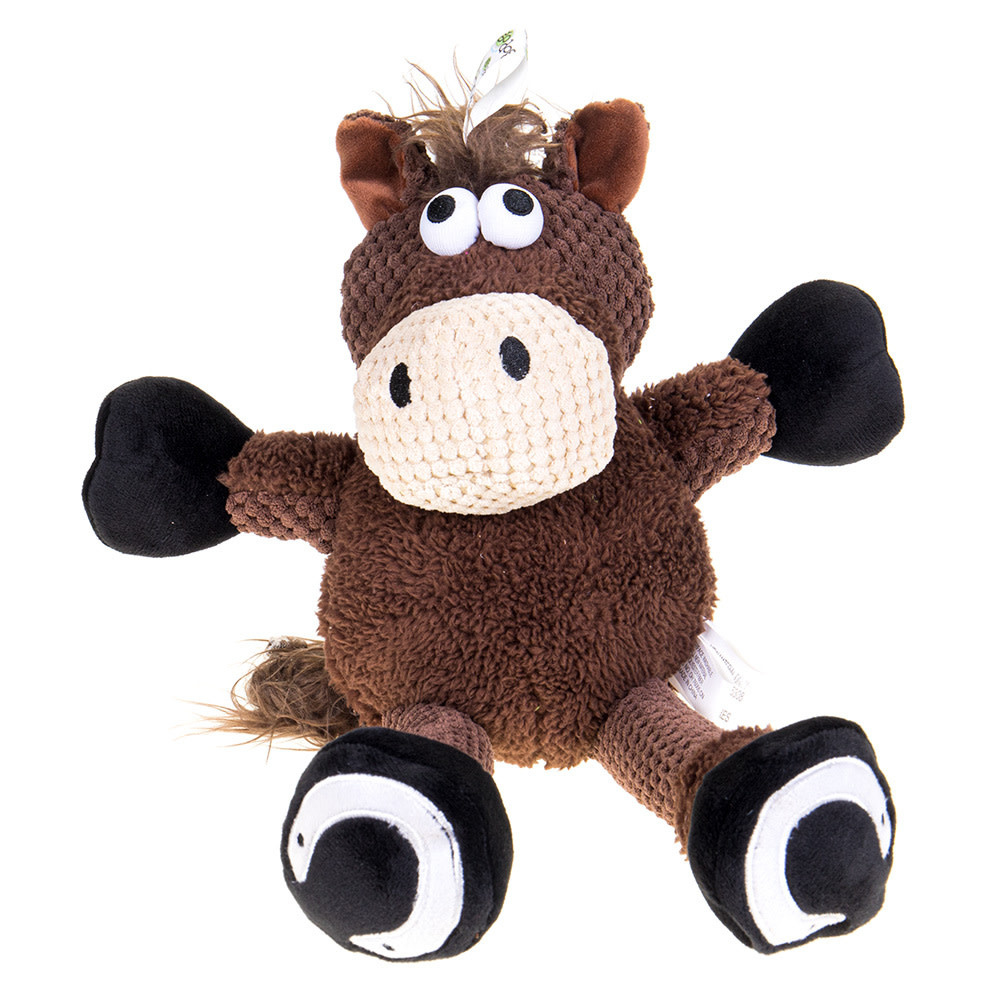 Go Dog Chew Guard Checkers Sitting Horse Small