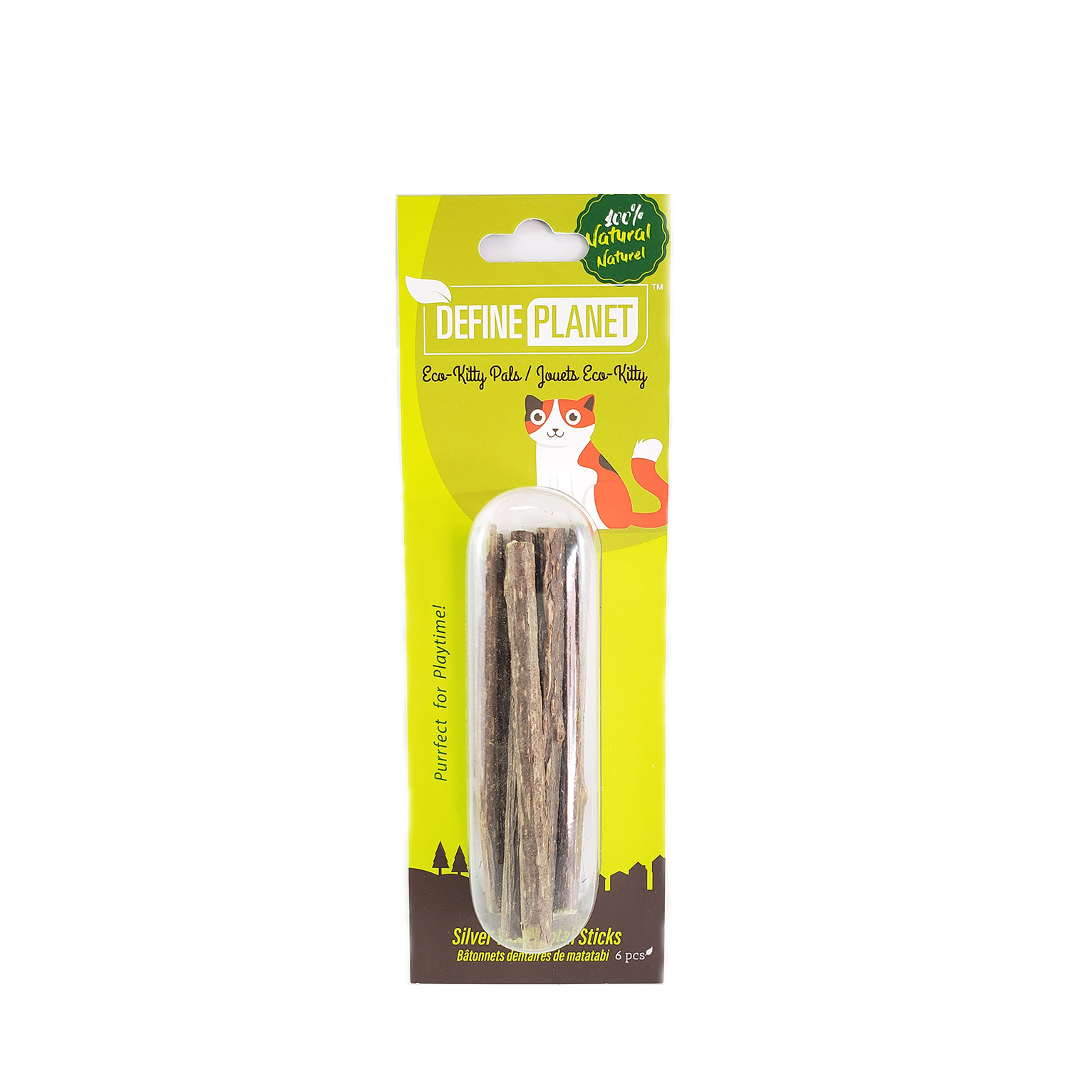 Define Planet Bâtonnets dentaires de matatabi pour chat 6pk