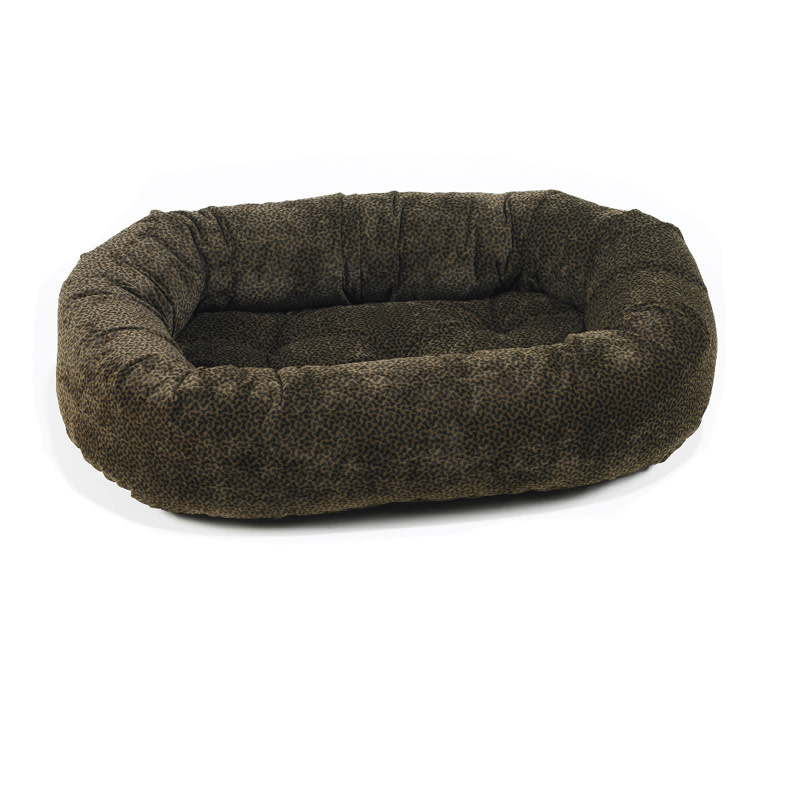 BOWSERS DONUT BED CHOCOLATE BONES M BAILEY BLU PET BOUTIQUE
