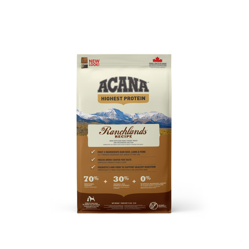 Acana Acana Chien, Terres D'Elevage, 2 kg