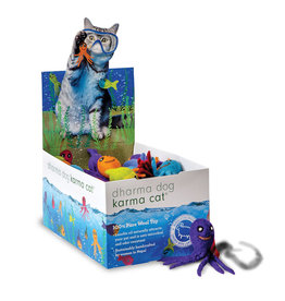 Dharma Dog Karma Cat Karma Cat Wool Felt Aquatic Cat Toys Assorted