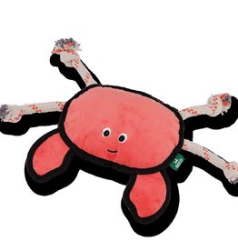 Beco Pets Beco, Crabe jouet en plastique recyclé solide et résistant, grand