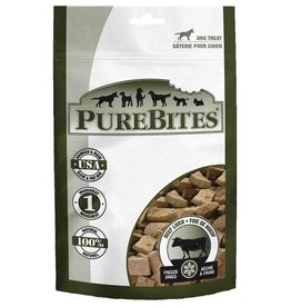 Purebites Pure Bites, Foie de boeuf, gâterie séchées à froid pour chien 470g