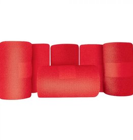 Ubaflex Ubaflex Flexible Cohesive Bandage 4" Red