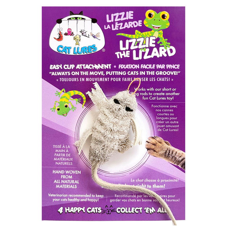 Cat Lures Lizzie the Lizard