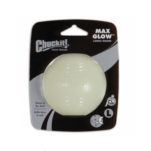 Canine Hardware Chuckit! Max Glow Medium