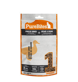 Pure Bites Pure Bites Gâteries au Foie de Canard Lyophilisées pour Chat 30 g