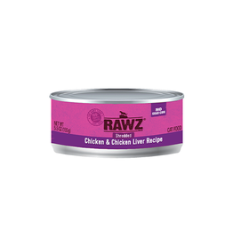 Rawz Rawz Cat Can Shredded Chicken & Chicken Liver 5.5oz