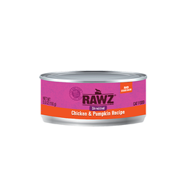 Rawz Rawz Chat Conserve Effiloché Poulet et Citrouille 5.5oz