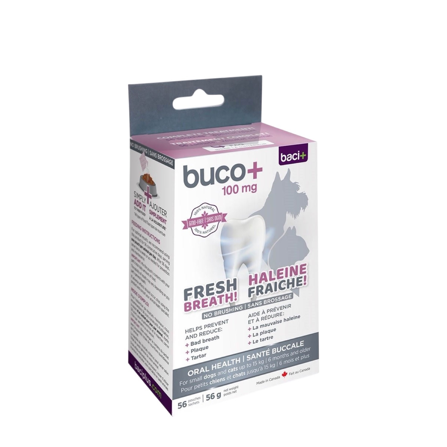 Buco+ Oral Health for Small Dog and Cats Complete 100mg