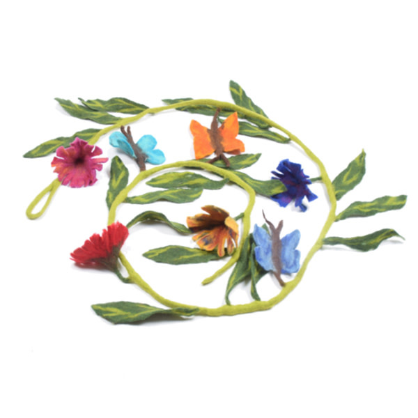 Dharma Dog Karma Cat Karma Cat Flowers & Butterflies Bright