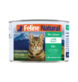 K9 Natural Feline Natural Cat Can Agneau 6 oz