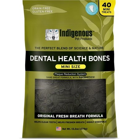 Indigenous Indigenous Dental Health Bones Mini Original Fresh Breath Bone 13.2oz