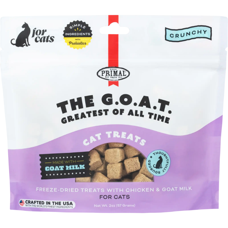Primal Primal The G.O.A.T.  Chicken & Goat Milk For Cats 57g