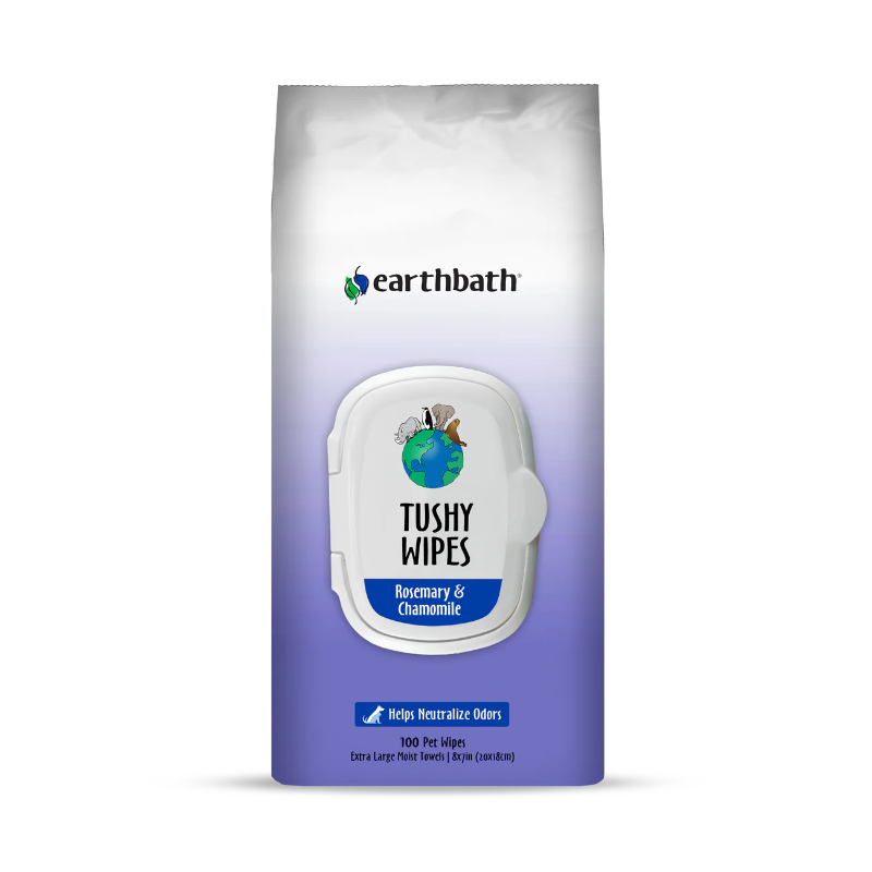 Earthbath Earthbath Tushy Grooming Wipes 100ct