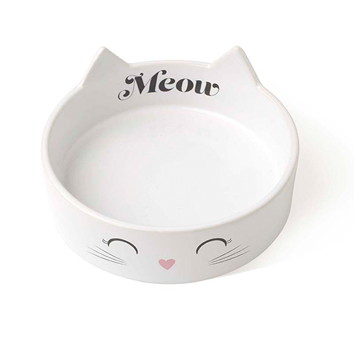 Petrageous Petrageous Meow Kitty Shallow 5" Cat Bowl