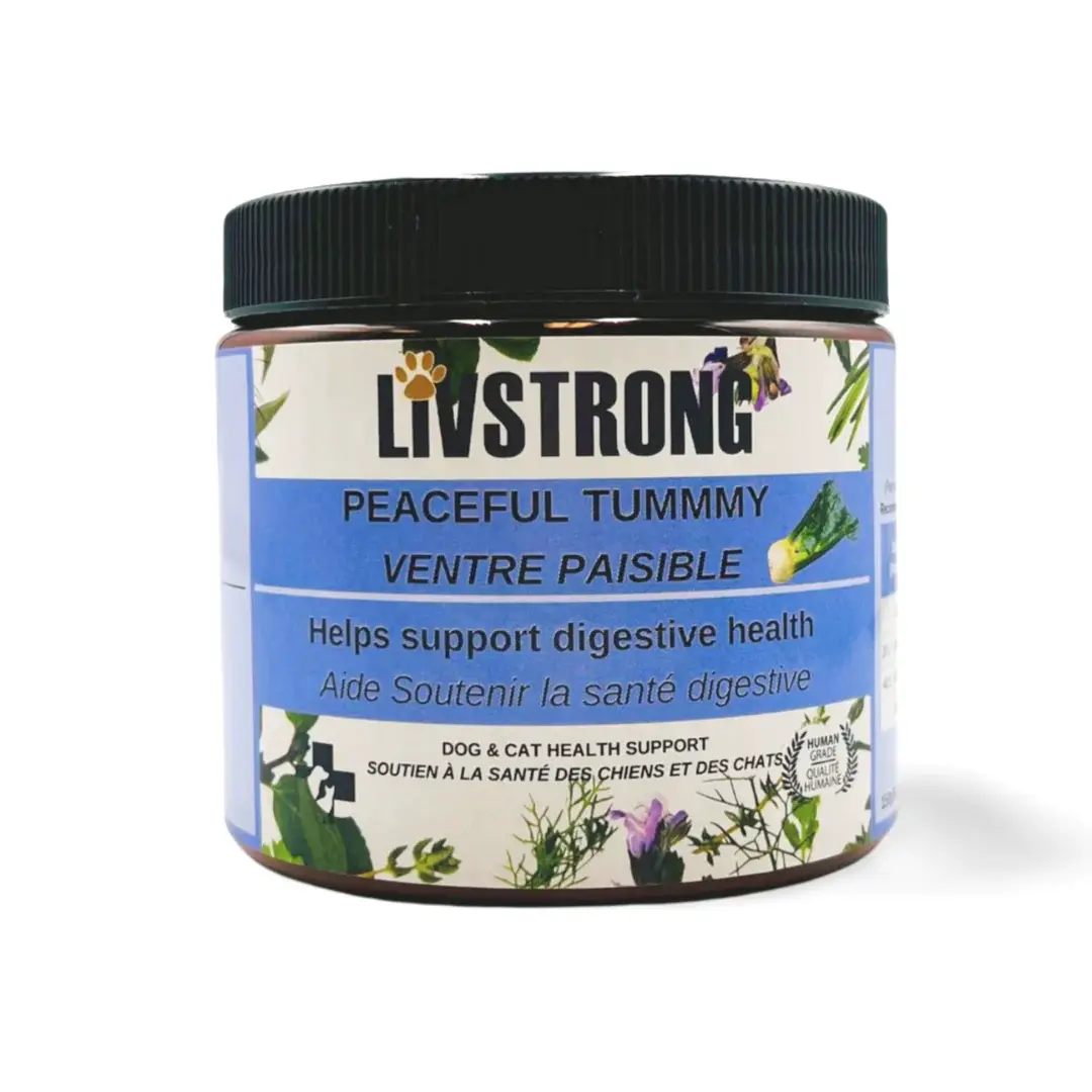 Livstrong Livstrong Peaceful Tummy Dog & Cat Health Support 150g