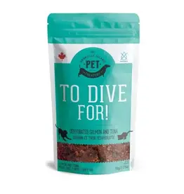 Granville Island Pet Treatery Granville To Dive For Salmon And Tuna Dehydrated Treats 90g