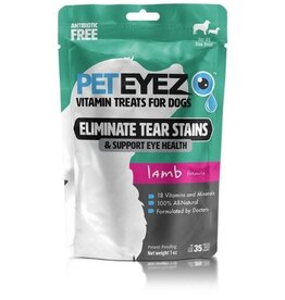 Pet Eyez Pet Eyez Gâteries vitaminées lyophilisées pour chiens Agneau, 28g