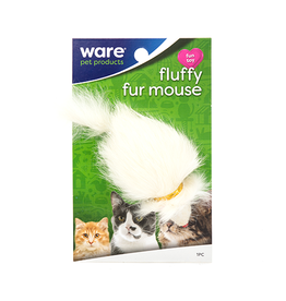 Ware Manufacturing Ware Cat Toy Fluffy Fur Mouse