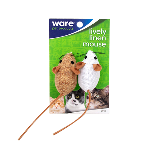 Ware Manufacturing Copy of Ware Cat Toy Fluffy Fur Mouse