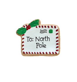 Fou Fou Dog Fou FouFit Dog Holiday Latex Letter for Santa Cookie