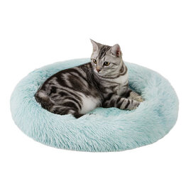 Best Friends by Sheri Best Friends by Sheri Oval Shag Faux Fur Cat Bed