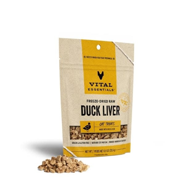 Vital Essentials, Duck Nibs, Gâteries lyophilisées de bouchées de canard, 56,7 g