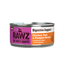 Rawz Rawz Cat Can Digestive Support Chicken, Pork & Pumpkin 5.5oz